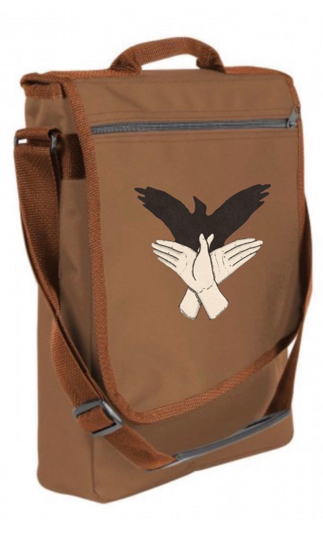 Higher Ground Leather Shoulder Bag